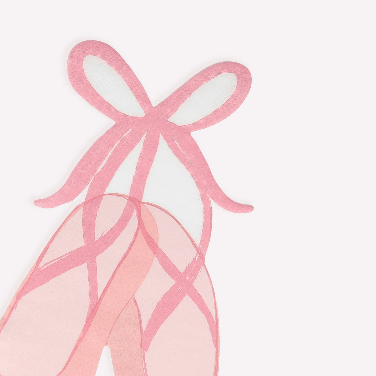 16 tovaglioli in carta - scarpette ballerina