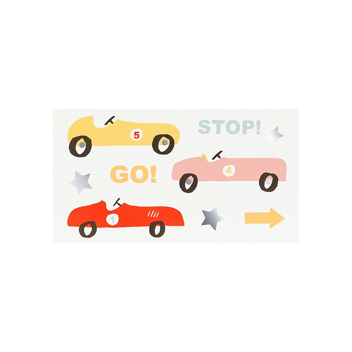 kit tatuaggi - macchinine