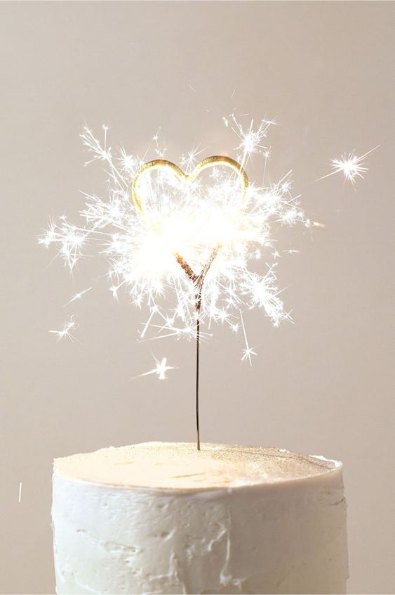 mini candeline scintillanti - numero