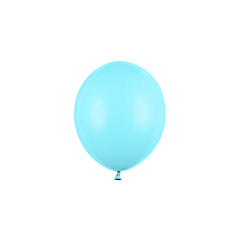 5 MINI Palloncini 12cm - Azzurro Pastello