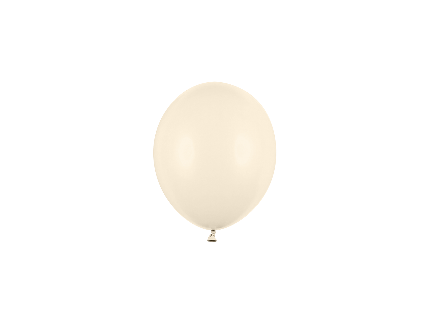 5 MINI Palloncini 12cm - Cappuccino Brillante