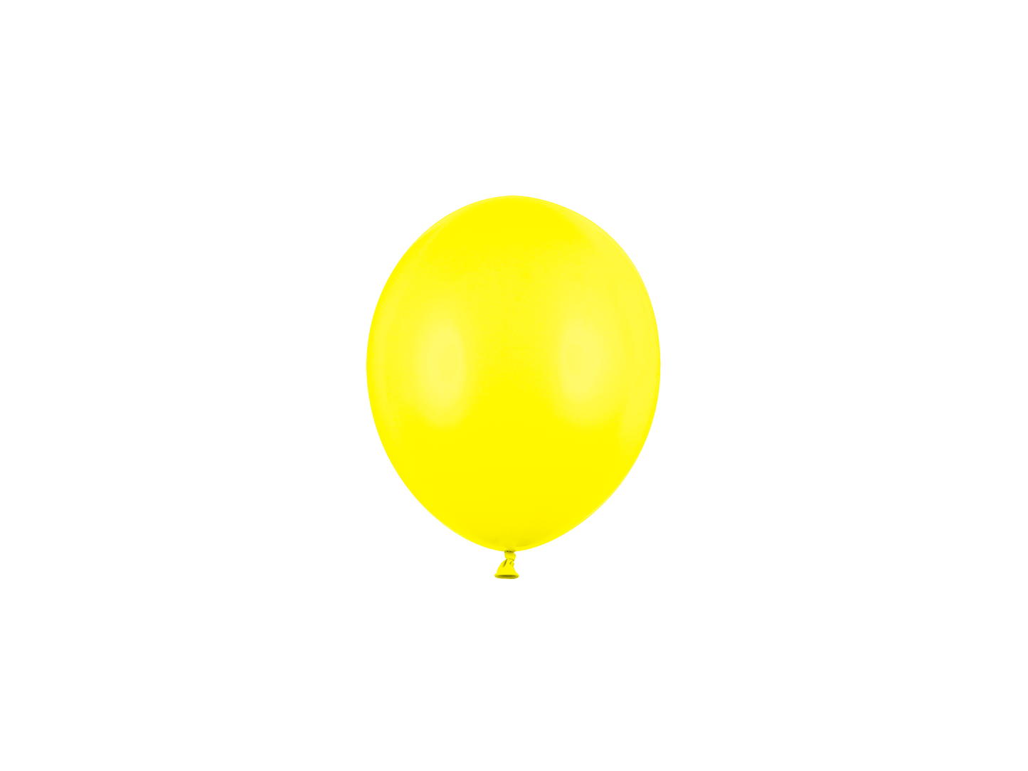 5 MINI Palloncini 12cm - Giallo