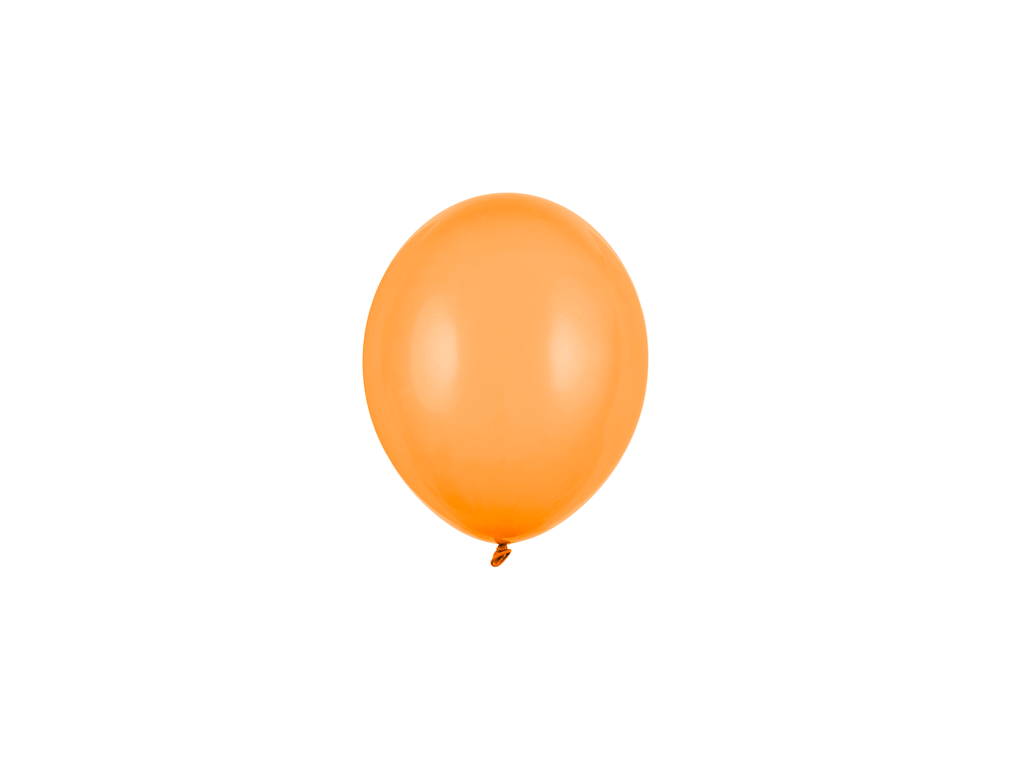 5 MINI Palloncini 12cm - Mandarino