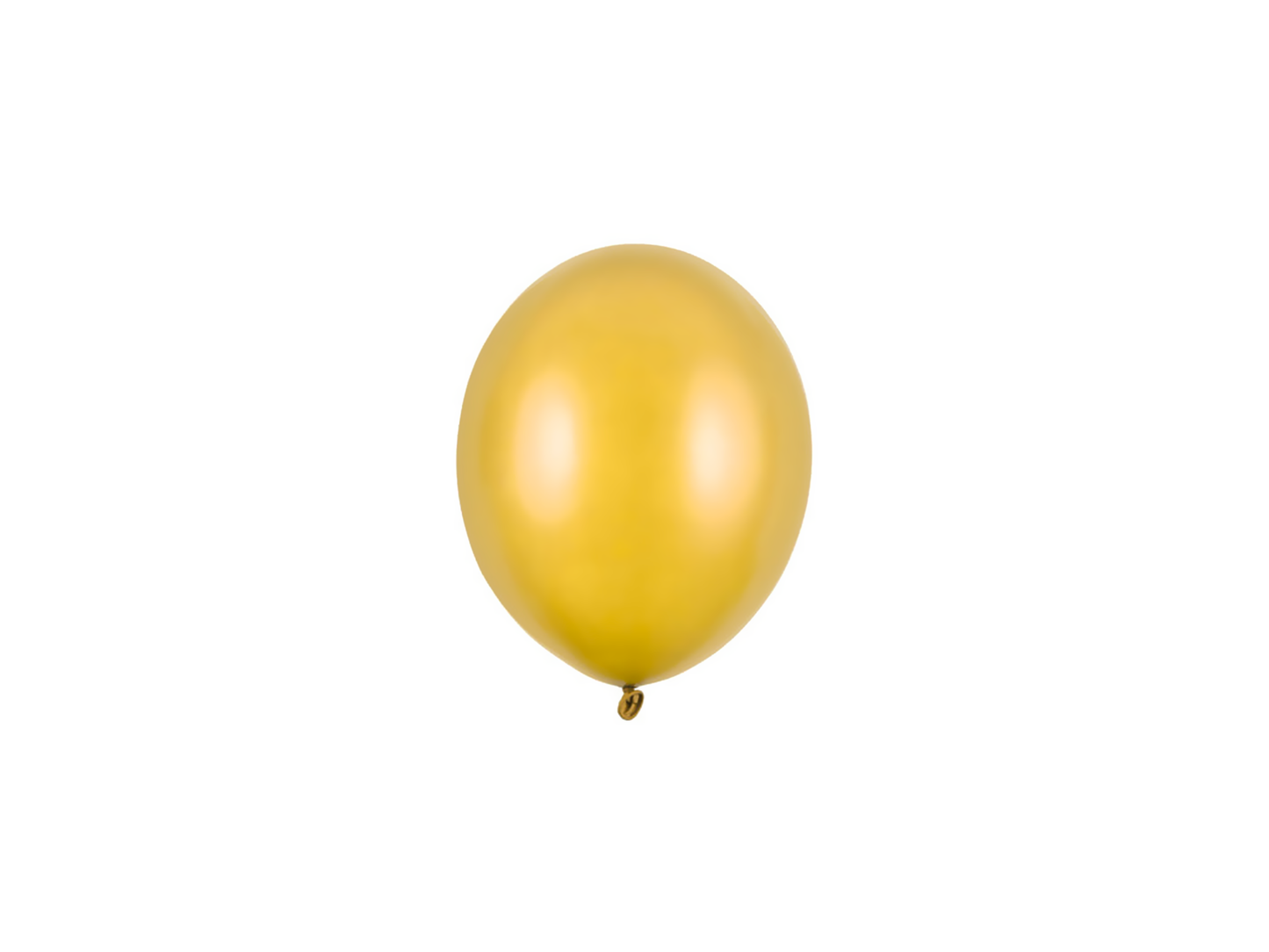 5 MINI Palloncini 12cm - Oro Metallizzato