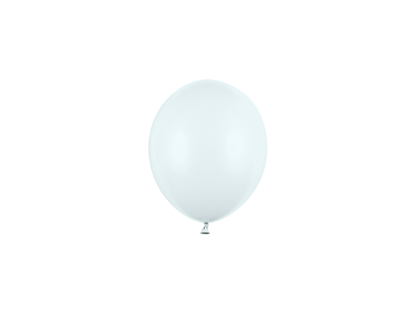 5 MINI Palloncini 12cm - Grigio Azzurro