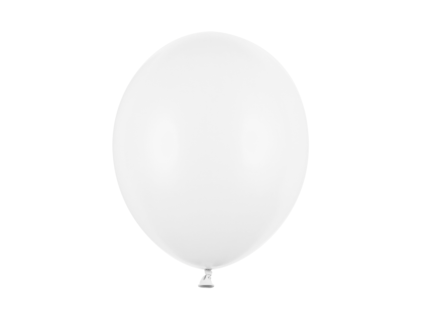 5 Palloncini GRANDE 30cm - Bianco Pastello Opaco