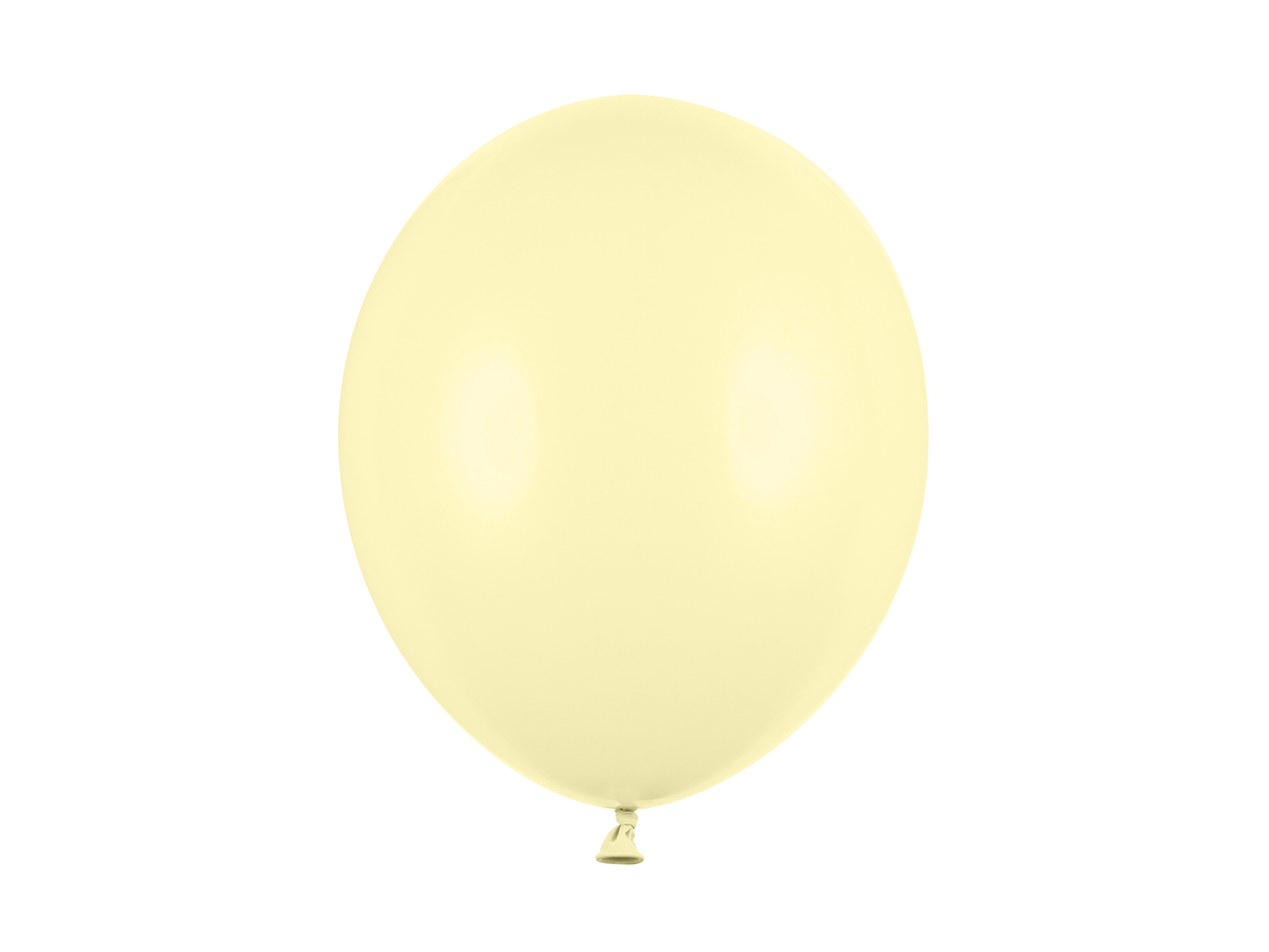 5 Palloncini GRANDE 30cm - Giallo Pastello Opaco