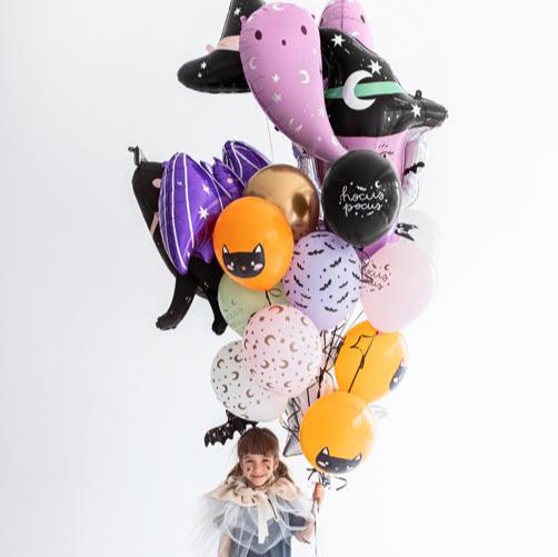 6 palloncini - Halloween Hocus Pocus gatto