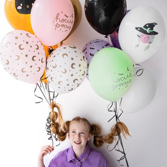 6 palloncini - Halloween Hocus Pocus strega