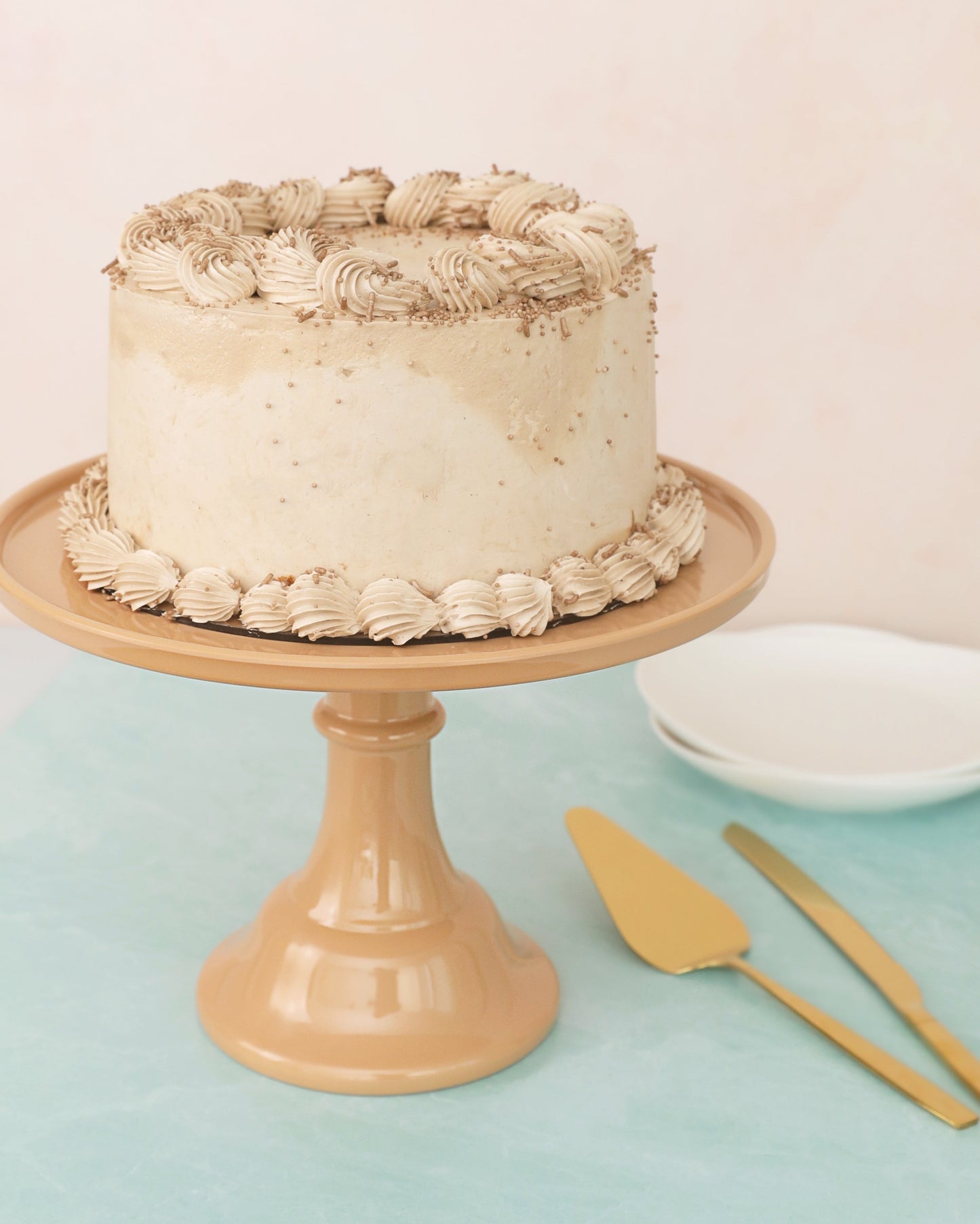 Alzata per torta - Cappuccino