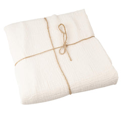 Tovaglia in Garza di Cotone - Crema 240x130cm