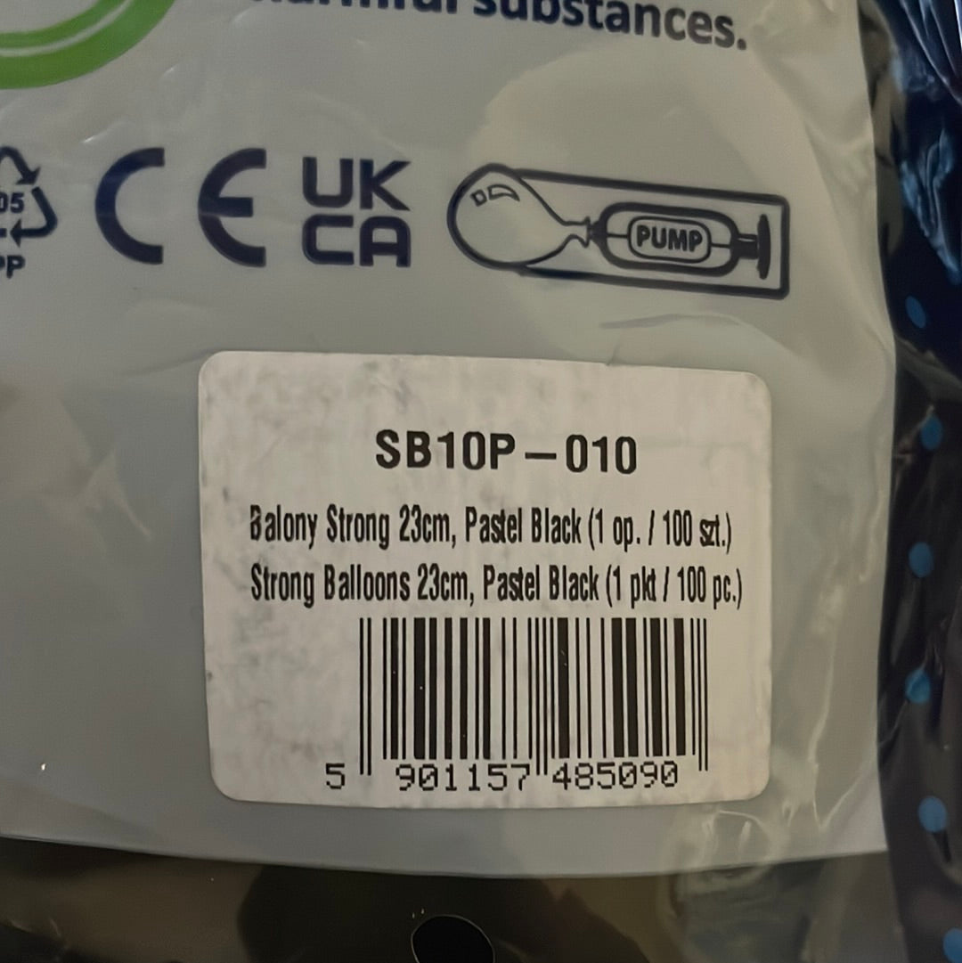 Palloncino MEDIO 23cm - Nero