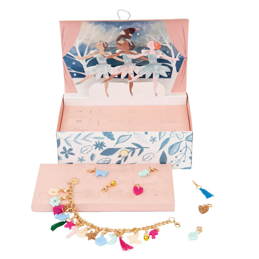 Calendario dell'Avvento - Braccialetto con Charms Ballerina