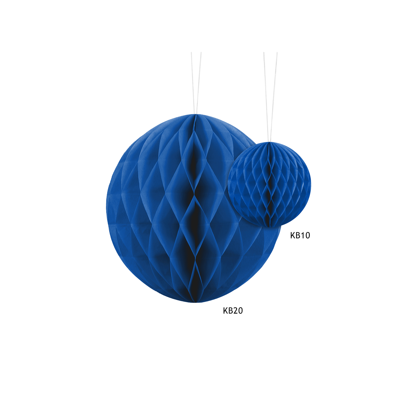 mini sfera decorativa 10cm - Blu chiaro