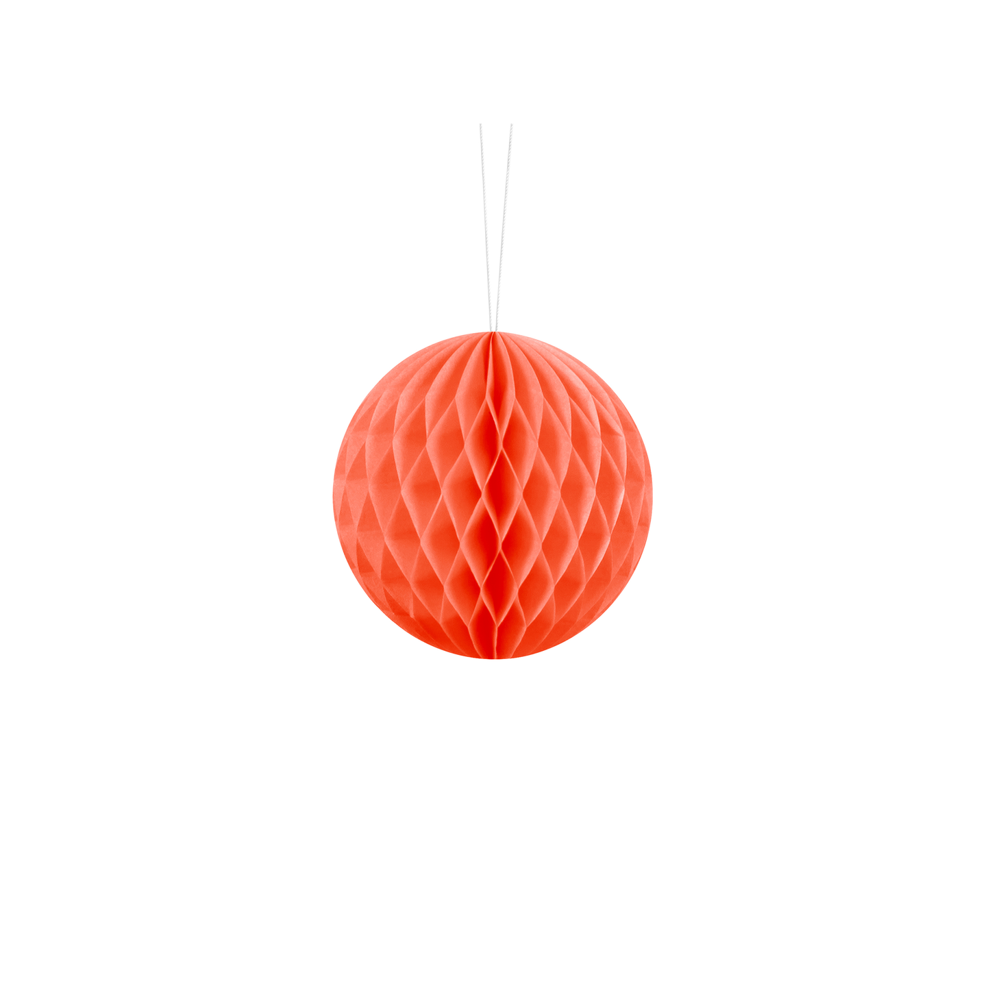 mini sfera decorativa 10cm - Arancione