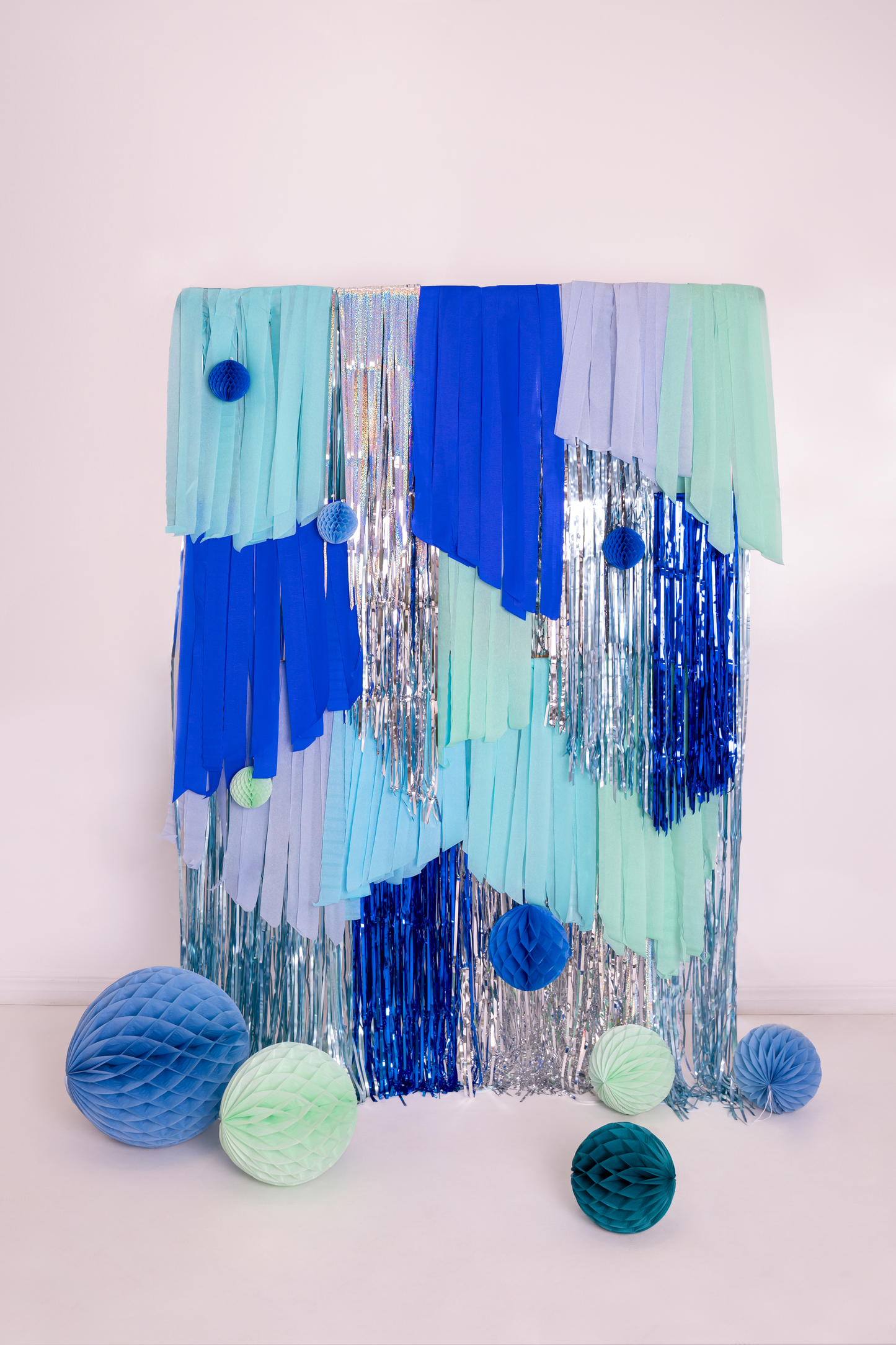 mini sfera decorativa 10cm - Azzurro intenso