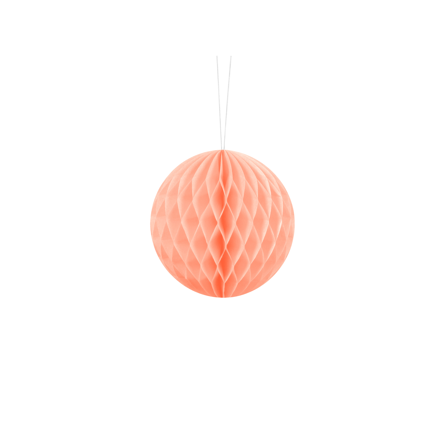 mini sfera decorativa 10cm - Pesca Chiaro