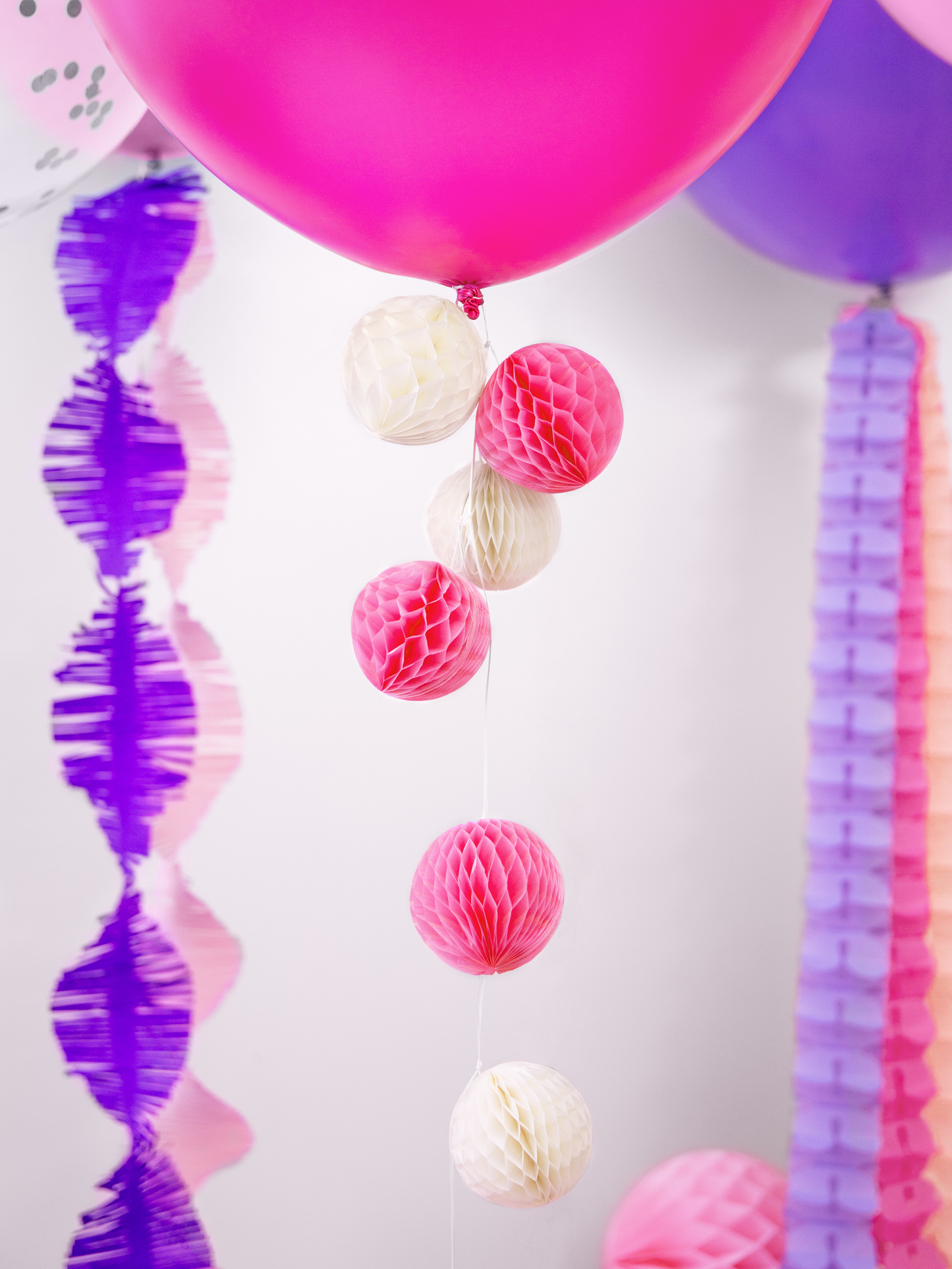 mini sfera decorativa 10cm - Rosa Acceso