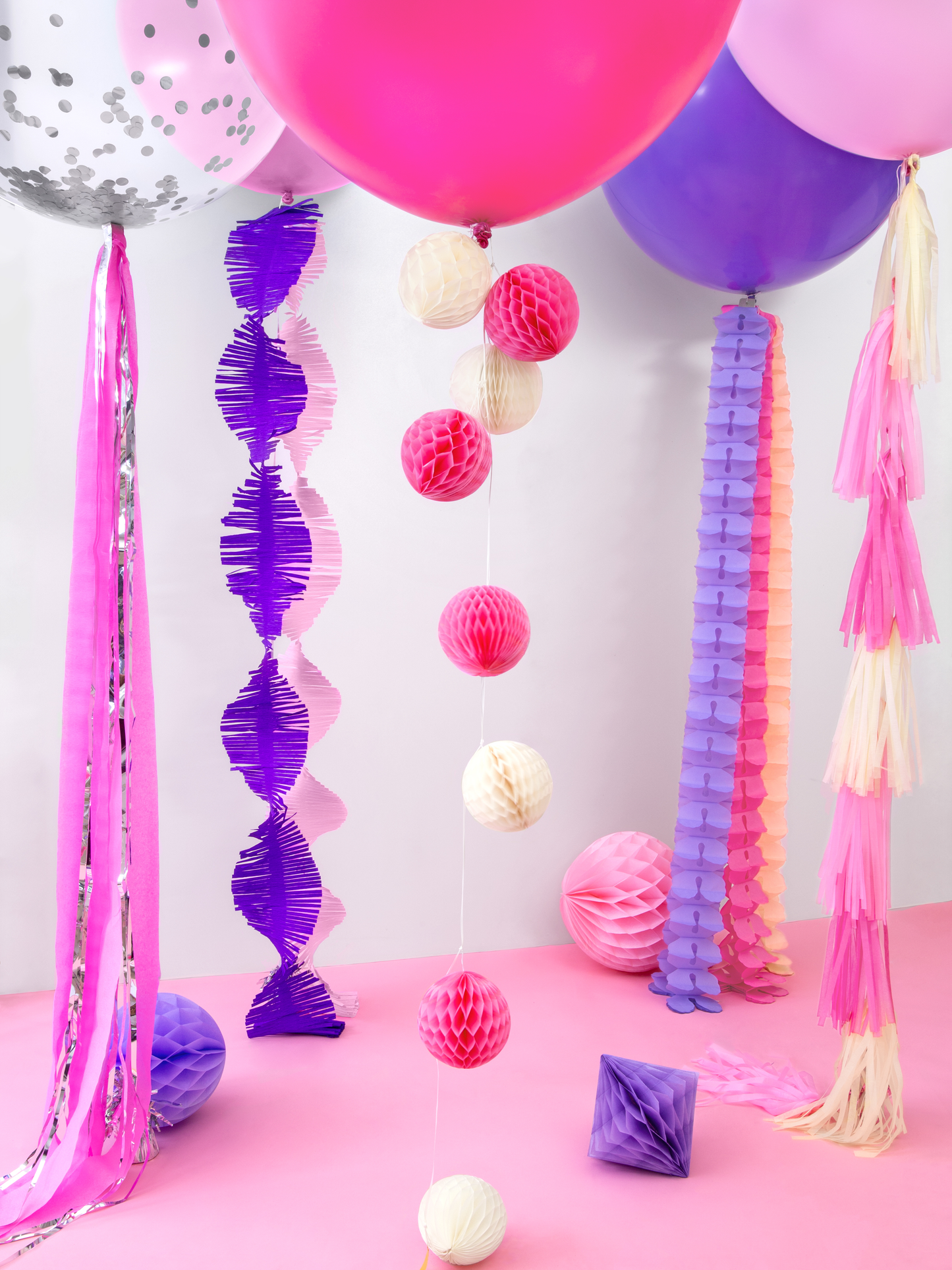 mini sfera decorativa 10cm - Rosa Acceso