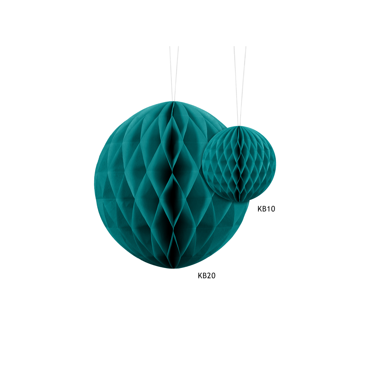 mini sfera decorativa 10cm - Verde Ottanio