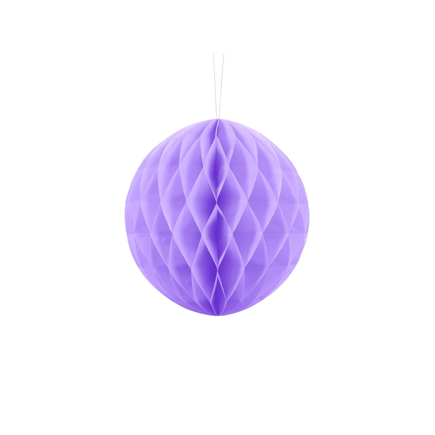 Sfera decorativa in carta 20 cm - Lilla