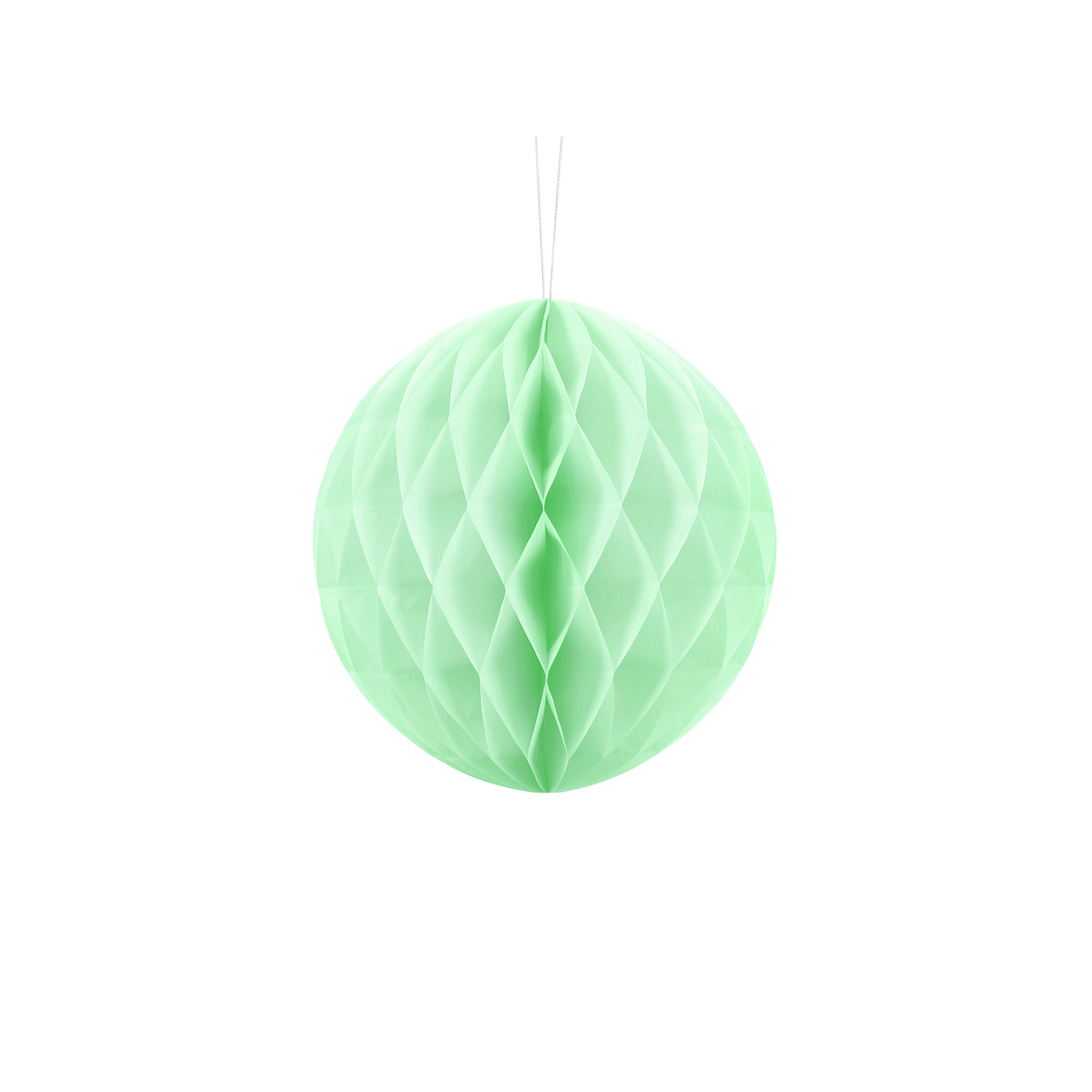 Sfera decorativa in carta 20 cm - Verde Pistacchio Chiaro