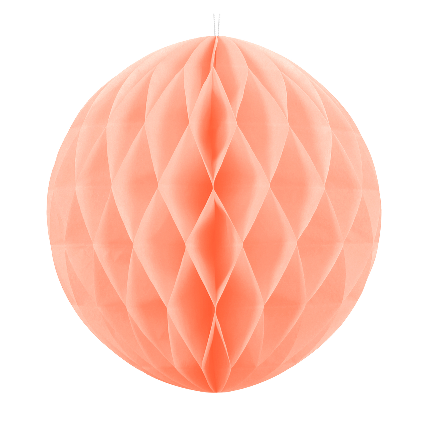 Sfera Grande decorativa in carta 40 cm - Pesca Chiaro