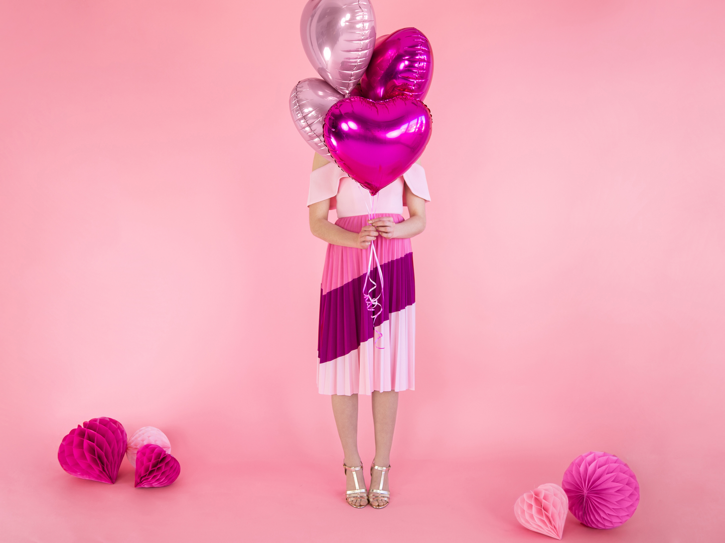 Sfera grande decorativa 40 cm - Rosa Acceso