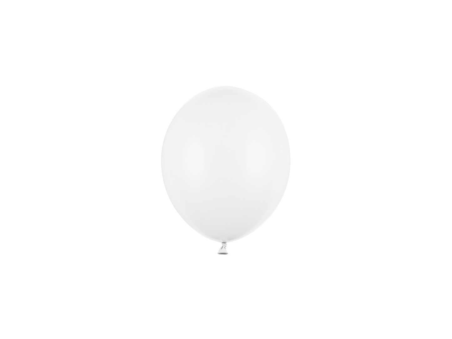 MINI Palloncino 12cm - Bianco Pastello Opaco