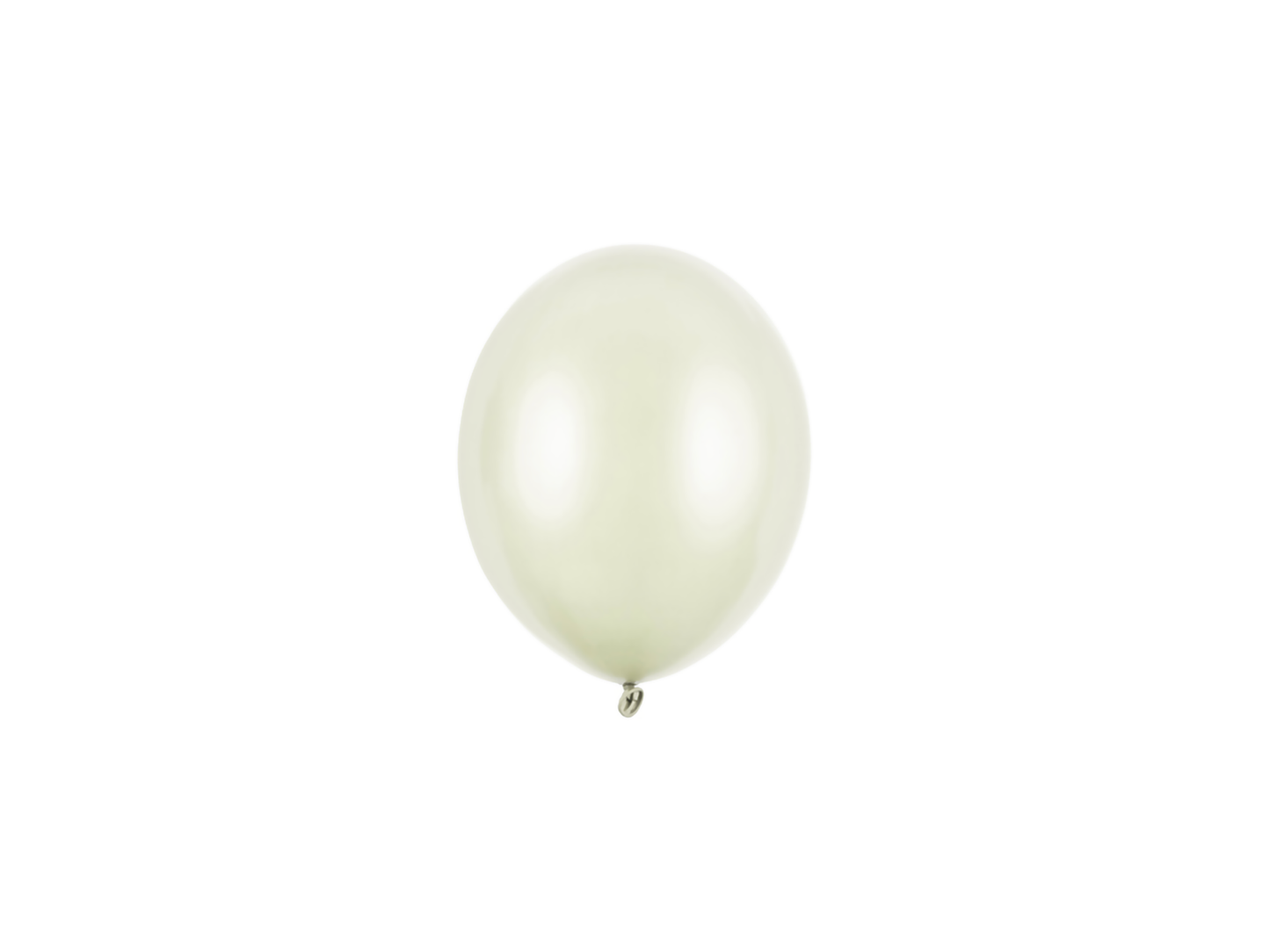 MINI Palloncino 12cm - Crema Metallizzato