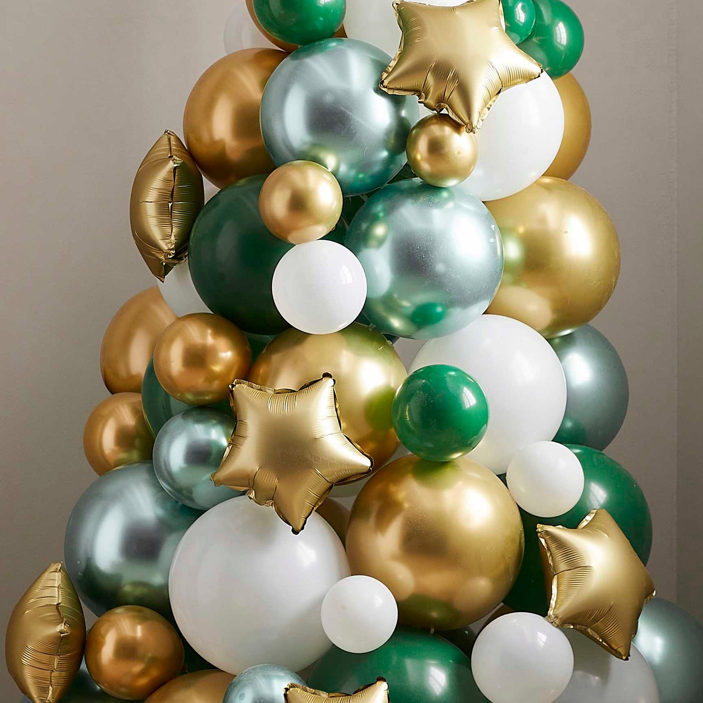 albero di natale di palloncini
