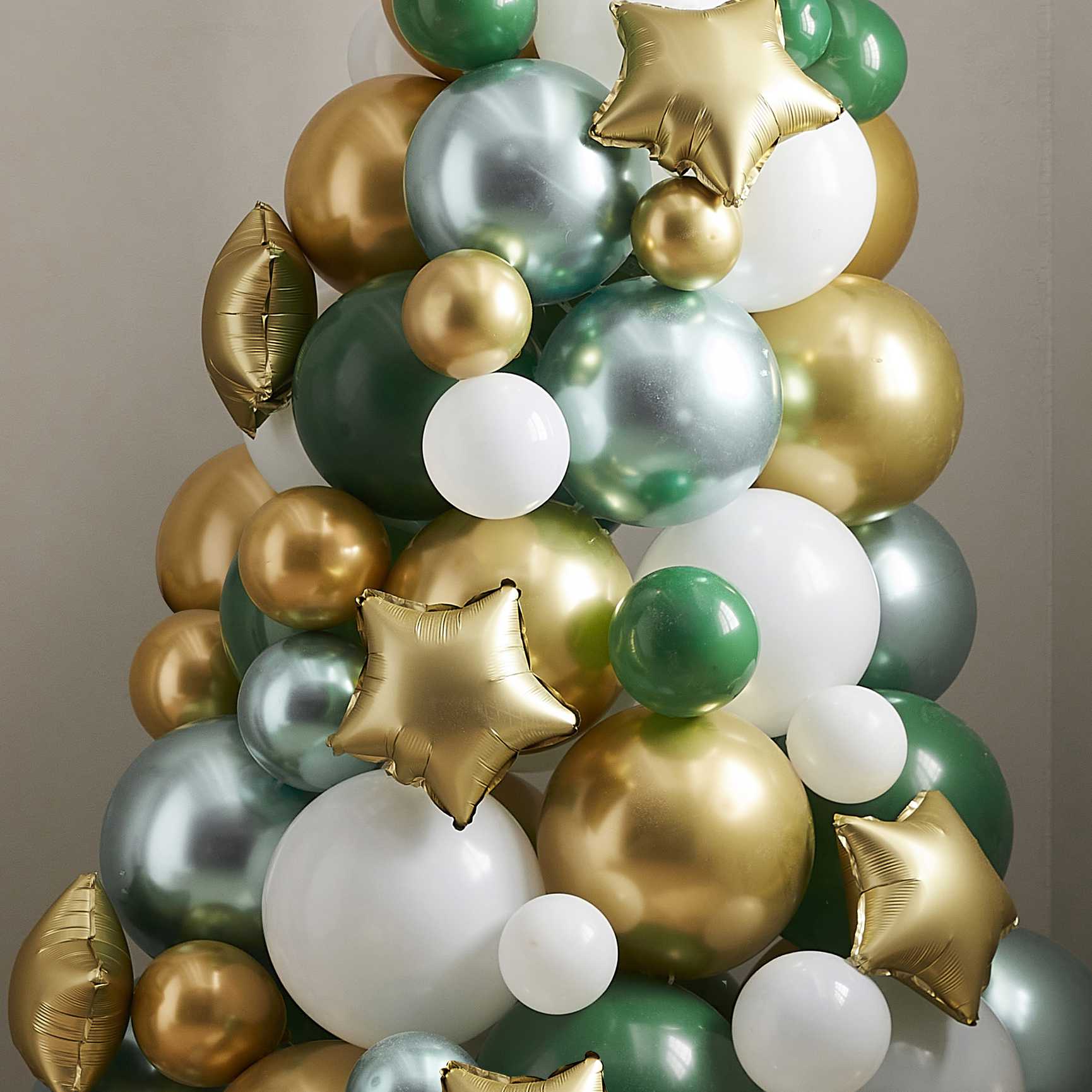 albero di natale di palloncini