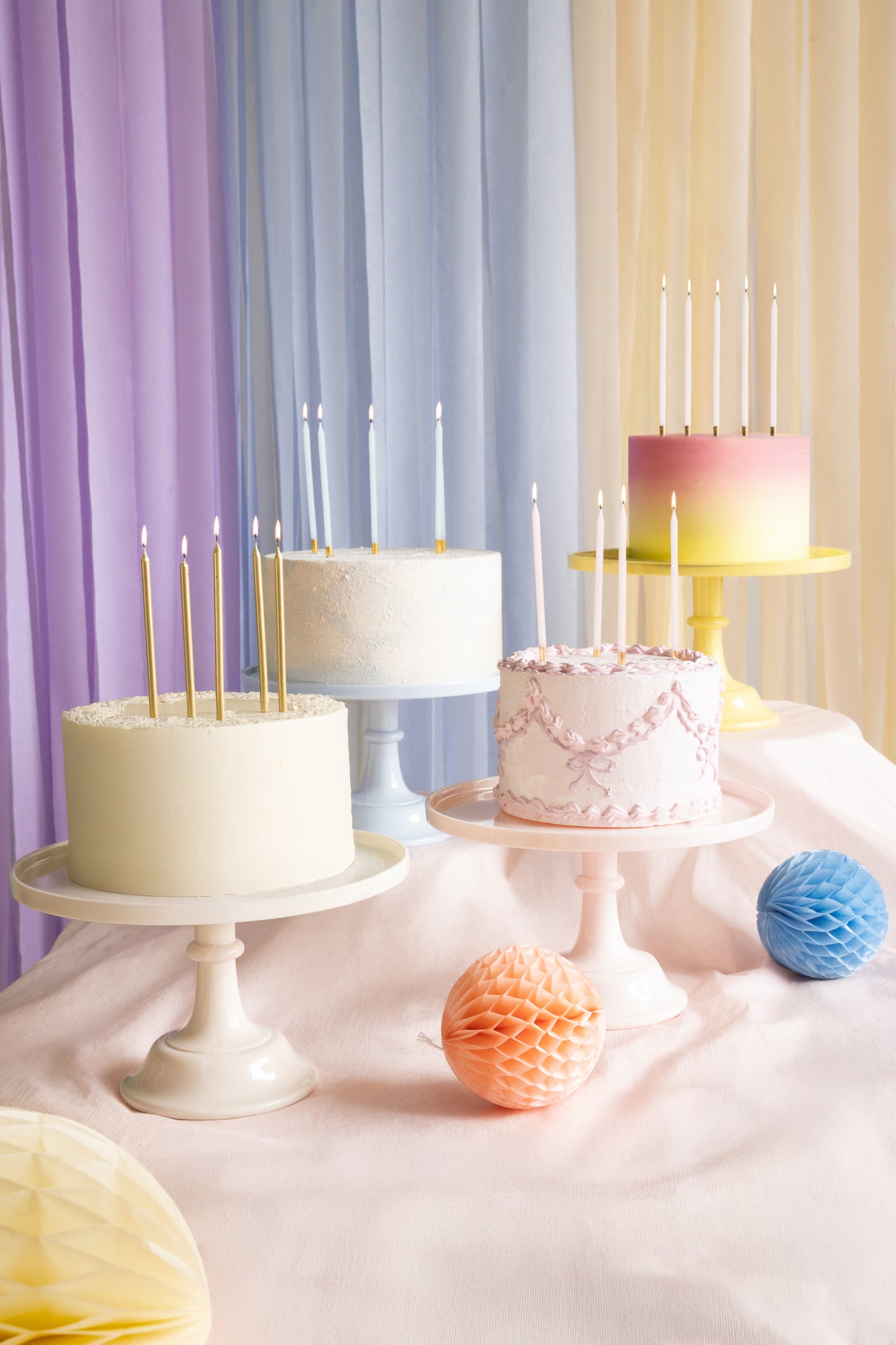 Alzatina per torta - Rosa baby