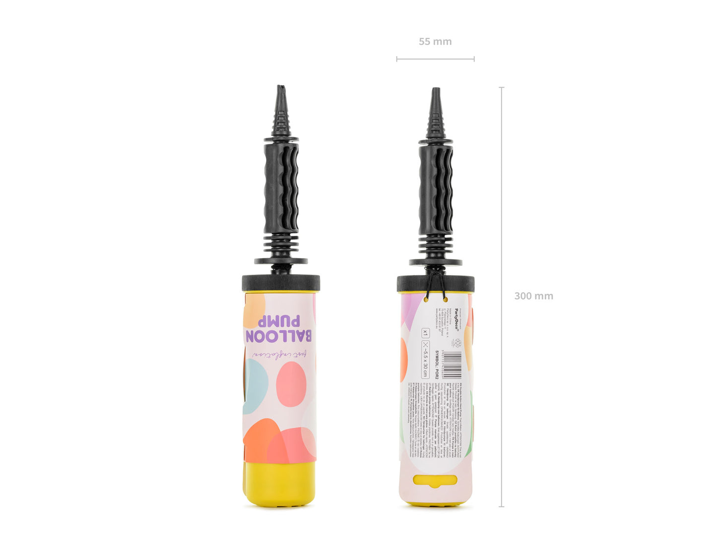 Pompetta manuale per palloncini double-sided