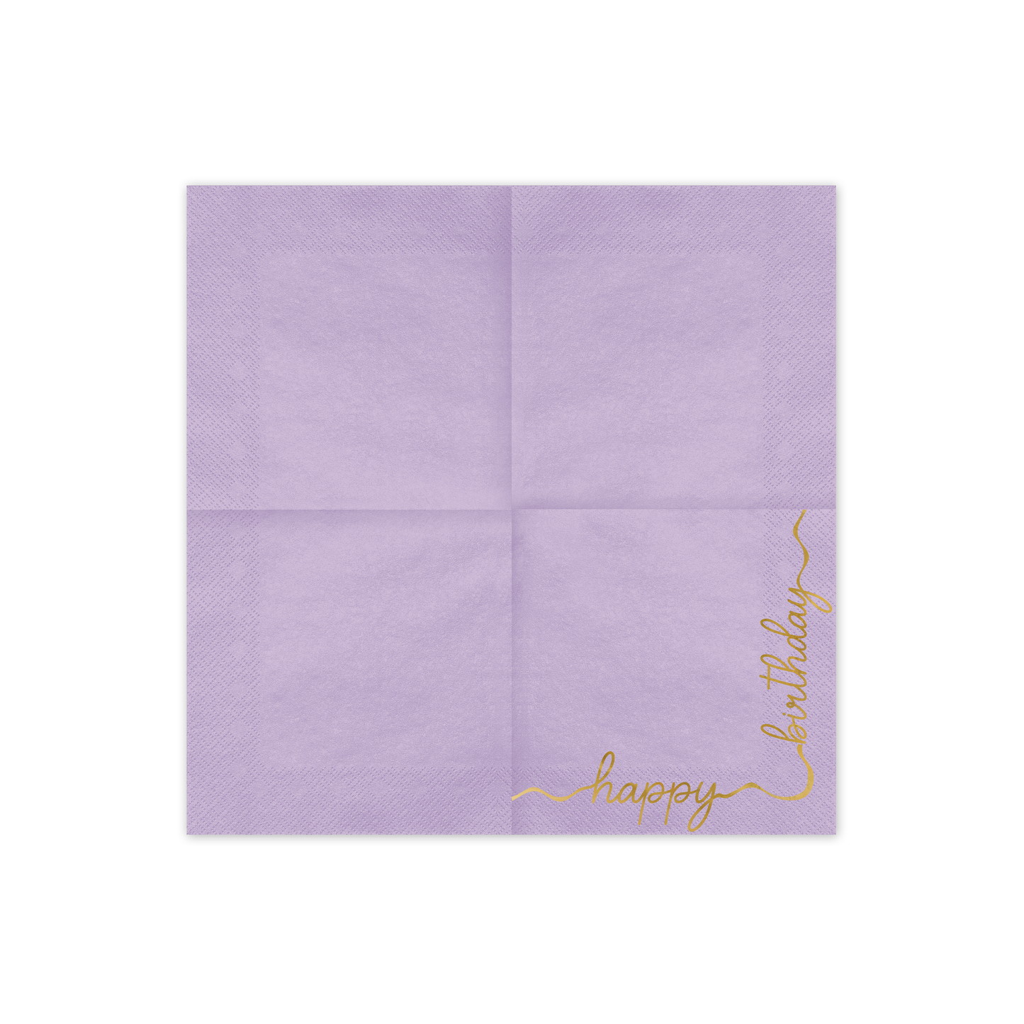 12 tovaglioli in carta - Happy Birthday - Colori Assortiti