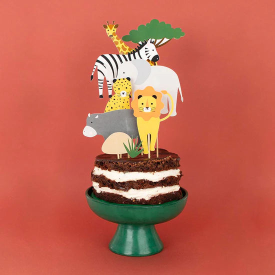 Cake Topper - Safari