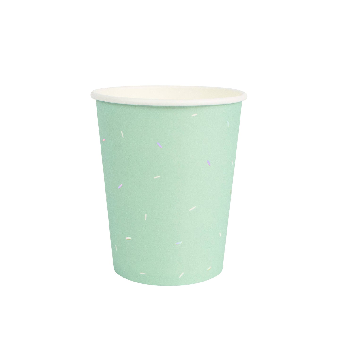 8 Bicchieri in Carta - Menta