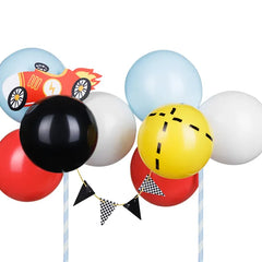 Cake topper - mini Palloncini Racing Cars