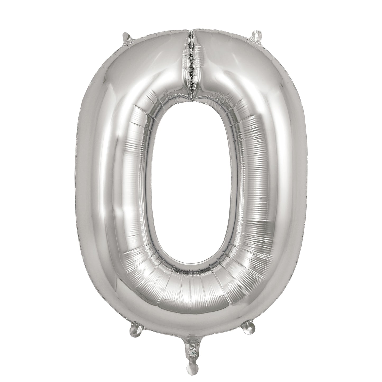 NUMERO ARGENTATO "0" – Foil Balloon