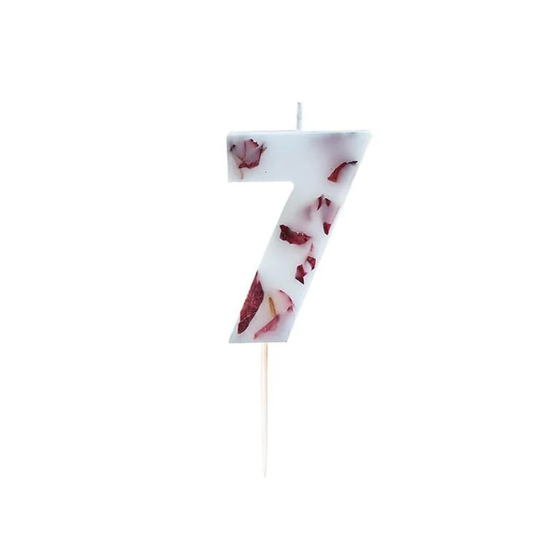 candeline numero - petali