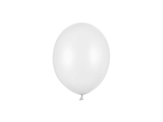 MINI Palloncino 12cm - Bianco Metallizzato