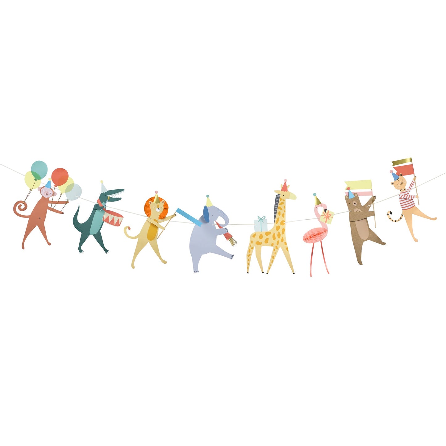 bandierina in carta - Animal Parade