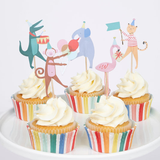 Cup Cake Kit - animal parade