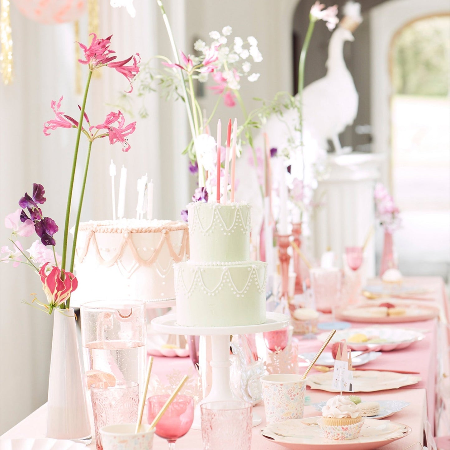 8 piatti in carta - principesse