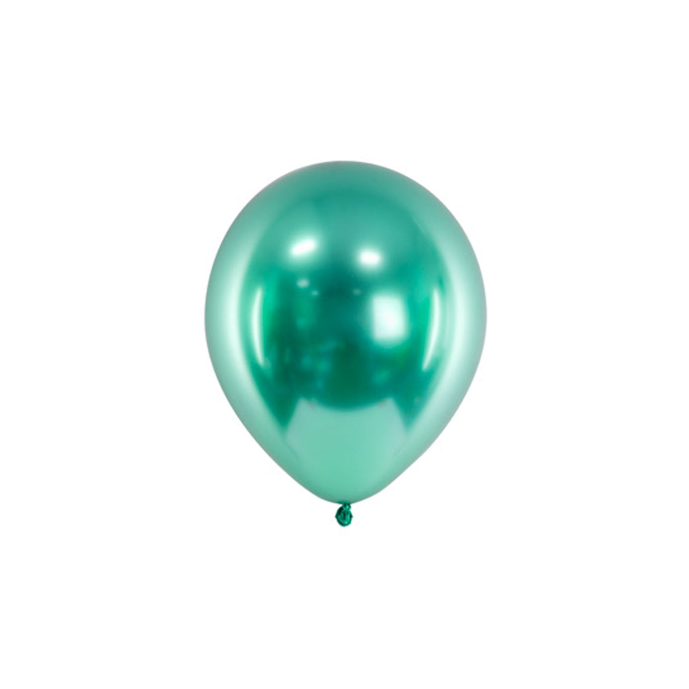 MINI Palloncino 12cm - Verde Metallizzato Glossy