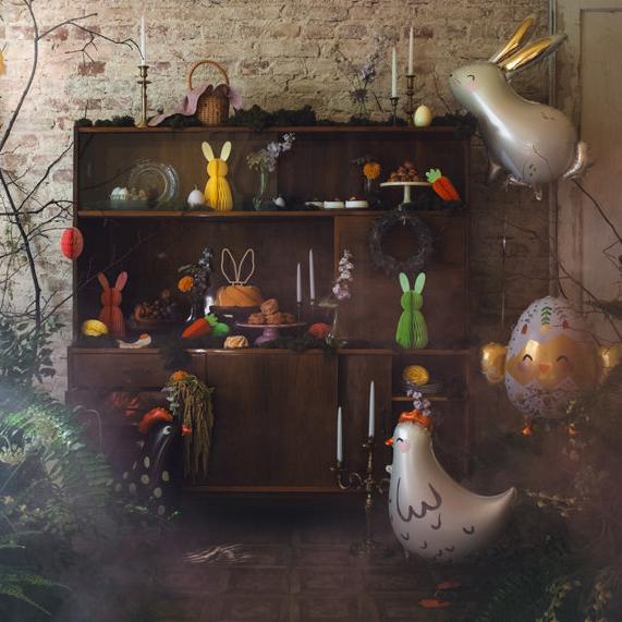 palloncino mylar - gallina