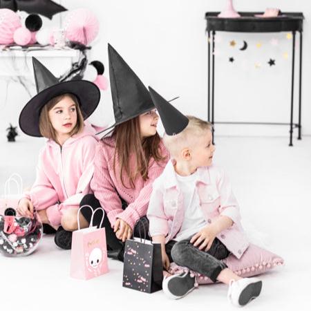 Party Bag - Scheletro Halloween Rosa