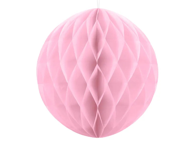 Sfera decorativa in carta 30cm - Rosa chiaro