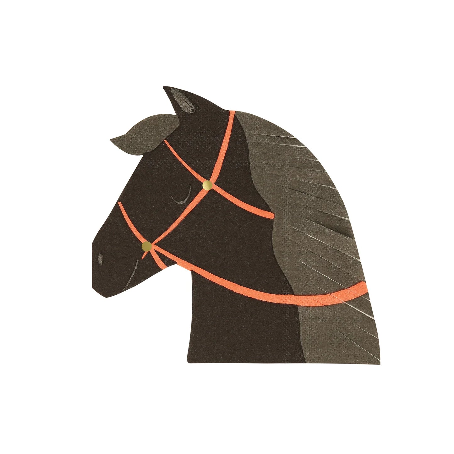 16 tovaglioli in carta - cavallo