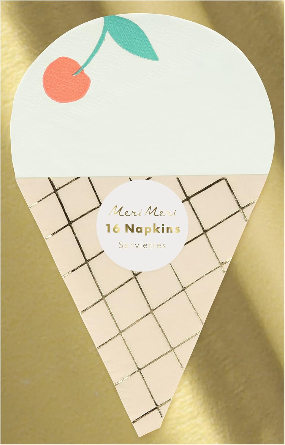 16 tovaglioli in carta - sagoma gelati